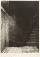 We Both Saw a Large Pale Light, plate 2 of 6, 1896, Odilon Redon, French, 1840-1916, France,