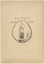 Cover/frontispiece for l’Apocalypse de Saint-Jean, 1899, Odilon Redon, French, 1840-1916, France,