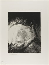 A Woman Clothed With the Sun, plate 6 of 12, 1899, Odilon Redon, French, 1840-1916, France,