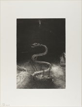 And Bound Him a Thousand Years, plate 8 of 12, 1899, Odilon Redon, French, 1840-1916, France,
