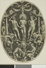 Flagellation, from Passion of Christ, 1575/1600, Jan Sadeler, the Elder (Flemish, 1550-1600), after
