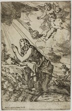 The Magdalen, n.d., Giulio Carpioni, Italian, 1613-1678, Italy, Etching on ivory laid paper, 216 x