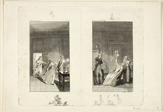 Illustration to Samuel Richardson’s Clarissa, 1796, Daniel Nikolaus Chodowiecki, German, 1726-1801,