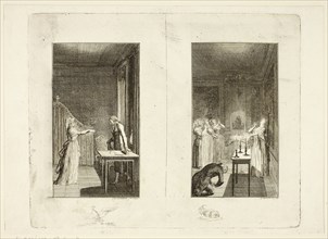 Illustration to Samuel Richardson’s Clarissa, 1796, Daniel Nikolaus Chodowiecki, German, 1726-1801,