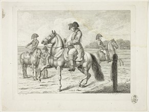 Riding School and Horses, 1806, Johann Adolph Darnstedt, German, 1769-1844, Germany, Etching on