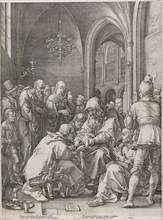The Circumcision, plate four from The Birth and Early Life of Christ, 1594, Hendrick Goltzius