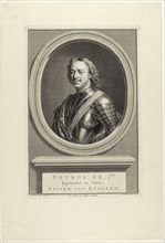 Peter I of Russia, 1752, Jacobus Houbraken (Dutch, 1698-1780), after Carel de Moor (Dutch,