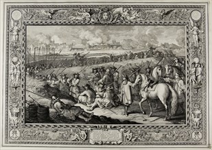 Siege of Tourney MDCLXVII, 1681, Sébastien Le Clerc the elder (French, 1637-1714), after Charles Le