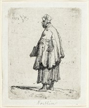 Beggar Woman, 1787, Jean-Pierre Norblin de la Gourdaine, French, 1745-1830, France, Etching on