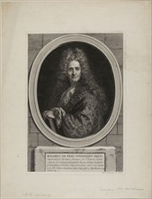Roger de Piles, 1704, Bernard Picart, French, 1673-1733, France, Etching and engraving in black on