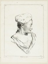 Woman’s Head, n.d., Anne Claude Philippe Caylus, French, 1692-1765, France, Etching and engraving