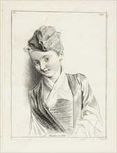 Woman’s Head, n.d., Anne Claude Philippe Caylus, French, 1692-1765, France, Etching and engraving
