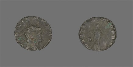 Antoninianus (Coin) Portraying Emperor Gallienus, AD 260/268, Roman, minted in Rome, Roman Empire,