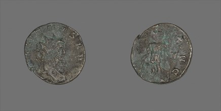 Antoninianus (Coin) Portraying Emperor Gallienus, AD 260/268, Roman, minted in Rome, Roman Empire,