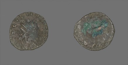 Antoninianus (Coin) Portraying Emperor Gallienus, AD 260/268, Roman, Roman Empire, Billon, Diam. 1