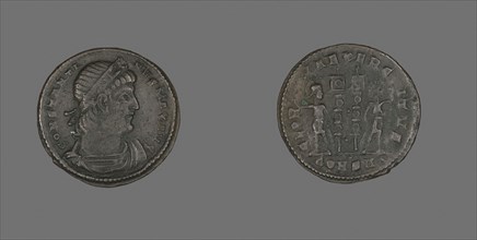 Coin Portraying Emperor Constantine I, AD 333/335, Roman, minted in Constantinople (now Istanbul,
