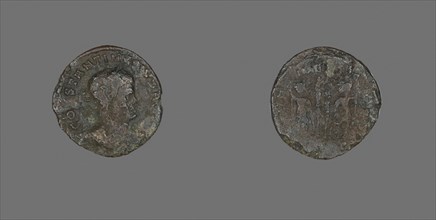 Coin Portraying Emperor Constantine II Caesar, about AD 330/336, Roman, Roman Empire, Bronze, Diam.