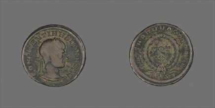 Coin Portraying Emperor Constantine I, AD 307/337, Roman, minted in Siscia, Roman Empire, Bronze,