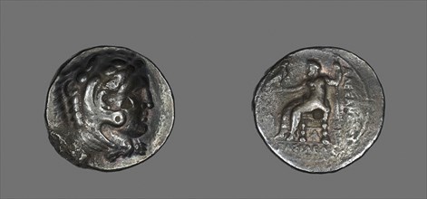 Tetradrachm (Coin) Portraying Alexander the Great, 356/323 BC, Roman or Greek, Roman Empire,