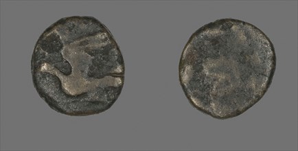 Coin Depicting a Dove, late 3rd/early 2nd century BC, Greek or Roman, Roman Empire, Bronze, Diam. 1