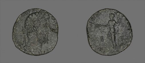 Sestertius (Coin) Portraying Marcus Aurelius or Lucius Verus, AD 161/180, Roman, Roman Empire,