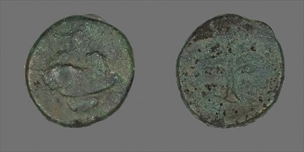 Coin Depicting Pegasus, about 400/310 BC, Greek, minted in Skepsis, Troad, Ancient Greece, Bronze,