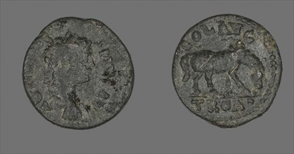 Coin Portraying Emperor Caracalla, AD 198/217, Roman, Roman Empire, Bronze, Diam. 2.3 cm, 8.72 g
