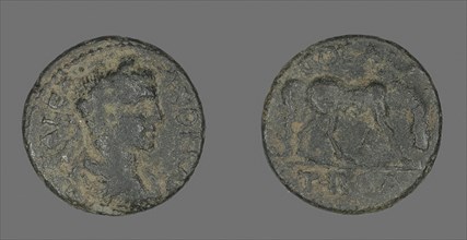 Coin Portraying Emperor Severus Alexander, AD 222/235, Roman, Roman Empire, Bronze, Diam. 2.3 cm, 6