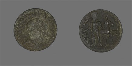 Coin Portraying Emperor Gallienus, AD 253/268, Roman, Roman Empire, Bronze, Diam. 2.1 cm, 4.85 g