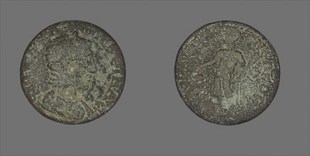 Coin Portraying the Empress Tranquillina, AD 193/217, Roman, Roman Empire, Bronze, Diam. 2.2 cm, 4