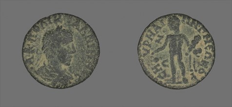 Coin Portraying the Emperor Gallienus, AD 253/268, Roman, Roman Empire, Bronze, Diam. 2 cm, 3.10 g