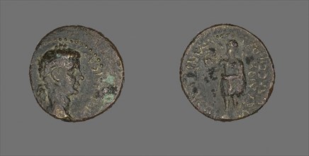 Coin Portraying Emperor Caligula, AD 37/41, Roman, Roman Empire, Bronze, Diam. 2 cm, 5.06 g