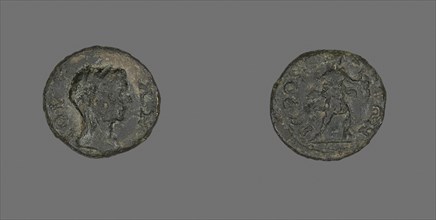 Coin Depicting a Head, about AD 161–?, Roman, Roman Empire, Bronze, Diam. 1.7 cm, 1.88 g