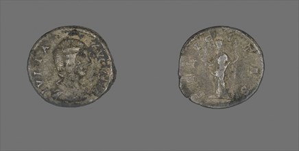 Denarius (Coin) Portraying Julia Domna, AD 193/217, Roman, Roman Empire, Silver, Diam. 1.8 cm, 3.78