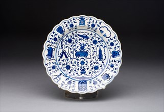 Plate, c. 1770, Worcester Porcelain Factory, Worcester, England, founded 1751, Worcester,