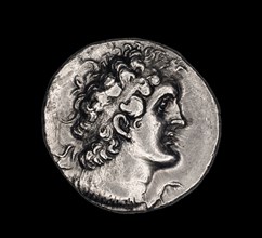 Tetradrachm (Coin) Portraying Ptolemy VIII Euergetes, 146/145 BC, Reign of Ptolemy VIII Euergetes