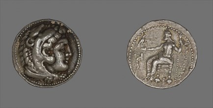 Tetradrachm (Coin) Portraying Alexander the Great, 336/323 BC, Greek, minted in Cilicia, Greece,