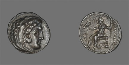 Tetradrachm (Coin) Portraying Alexander the Great, 336/323 BC, Greek, Roman Empire, Silver, Diam. 2