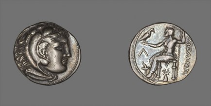 Tetradrachm (Coin) Portraying Alexander the Great, 336/323 BC, Greek, minted in Amphipolis, Roman