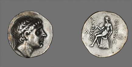 Tetradrachm (Coin) Portraying King Antiochus I Soter, 281/261 BC, Greek, Ancient Near East, Silver,