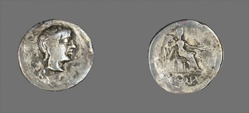 Quinarius (Coin) Depicting Liberty, 101 BC, Roman, Roman Empire, Silver, Diam. 1.5 cm, 1.95 g