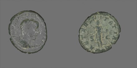 As (Coin) Portraying Emperor Gordian III, AD 241/243, Roman, minted in Rome, Roman Empire, Bronze,