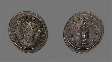 Aurelianus (Coin) Portraying Emperor Tacitus, AD 276 (January/June), issued by Tacitus, Roman,
