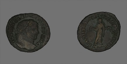Follis (Coin) Portraying a Roman Emperor, about AD 298/299, Roman, minted in Carthage, Roman