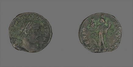 Follis (Coin) Portraying Emperor Licinius, AD 312, Roman, minted in Alexandria, Roman Empire,
