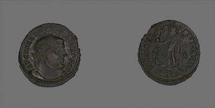 Follis (Coin) Portraying Emperor Licinius, AD 313, Roman, minted in Heraclea, Roman Empire, Bronze,