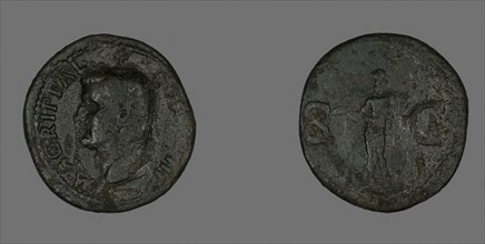 As (Coin) Portraying Agrippa, AD 14/37 or AD 37/41?, Roman, minted in Rome, Roman Empire, Bronze,