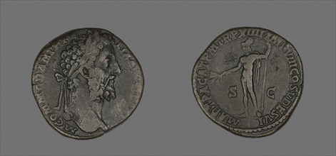 Sestertius (Coin) Portraying Emperor Commodus, AD 189, Roman, minted in Rome, Roman Empire, Bronze,