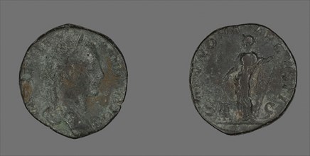 Sestertius (Coin) Portraying Emperor Severus Alexander, AD 222/231, Roman, minted in Rome, Roman