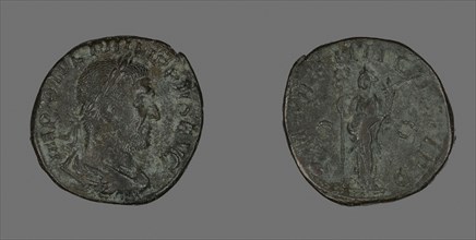Sestertius (Coin) Portraying Philip the Arab, AD 247, Roman, Roman Empire, Bronze, Diam. 3.1 cm, 19
